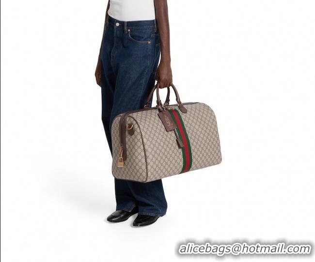 Promotional Gucci Savoy large duffle bag in GG Canvas 834458 Beige 2026