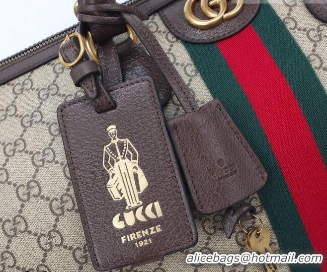 Promotional Gucci Savoy large duffle bag in GG Canvas 834458 Beige 2026