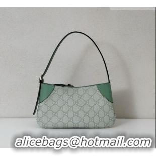 Promotional Gucci GG Canvas Emblem Mini Shoulder bag 820696 Green 2026