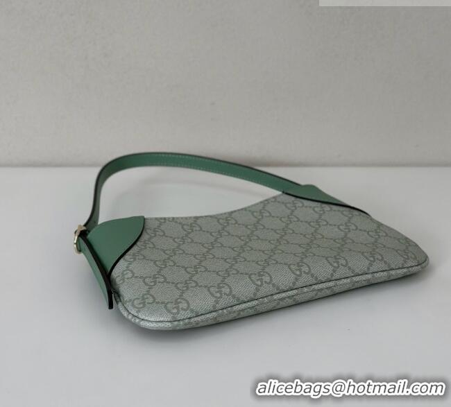 Promotional Gucci GG Canvas Emblem Mini Shoulder bag 820696 Green 2026