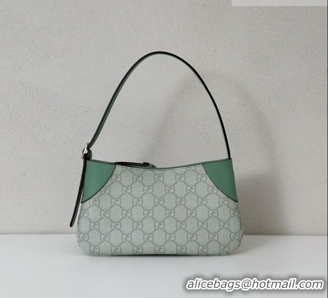 Promotional Gucci GG Canvas Emblem Mini Shoulder bag 820696 Green 2026