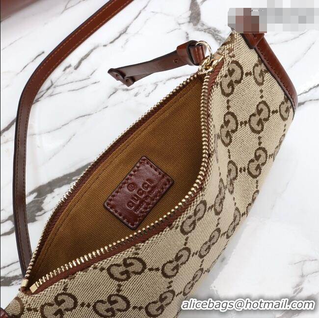 Top Quality Gucci Giglio Large Tote Bag in Glossy Leather 853971 Dark Brown 2026