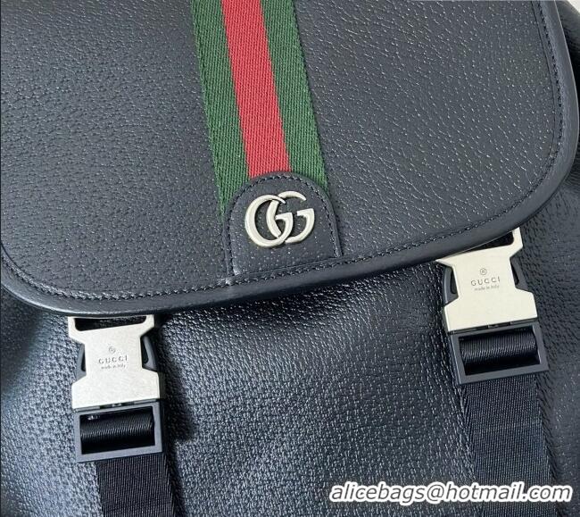 Famous Brand Gucci Mens Ophidia Large Backpack Bag in 839110 Black Leather 2026