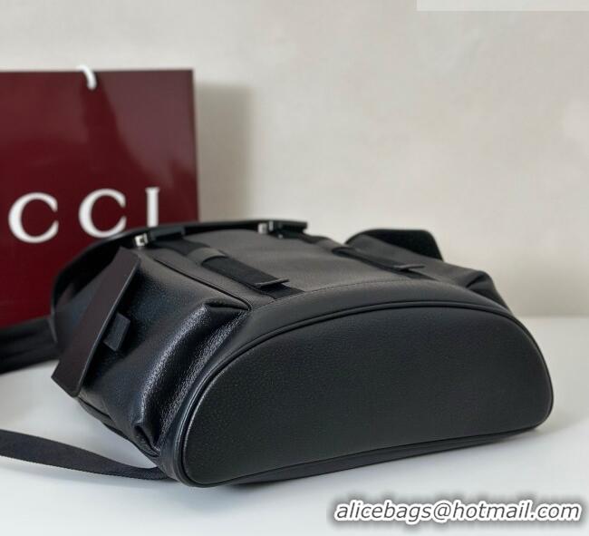 Famous Brand Gucci Mens Ophidia Large Backpack Bag in 839110 Black Leather 2026