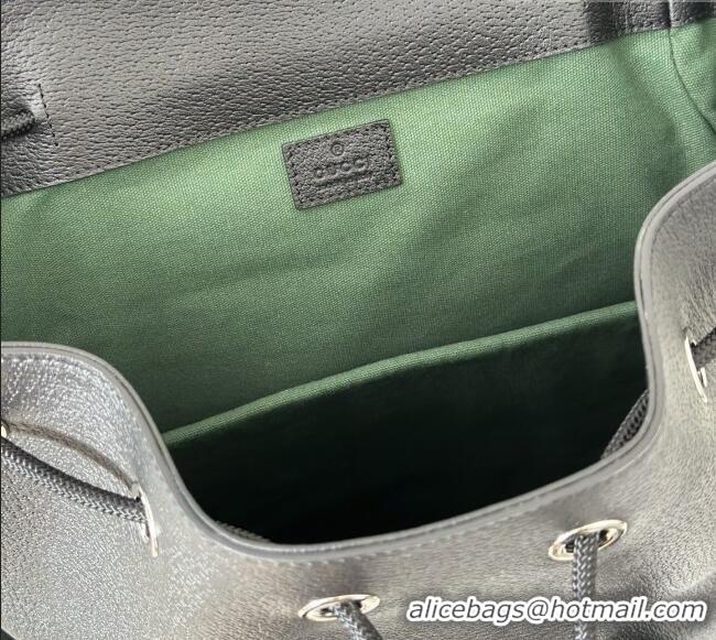 Famous Brand Gucci Mens Ophidia Large Backpack Bag in 839110 Black Leather 2026