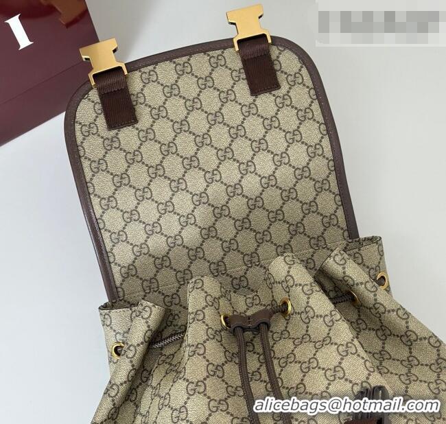 Buy Discount Gucci Mens Ophidia large backpack bag 839110 Beige/Brown 2026