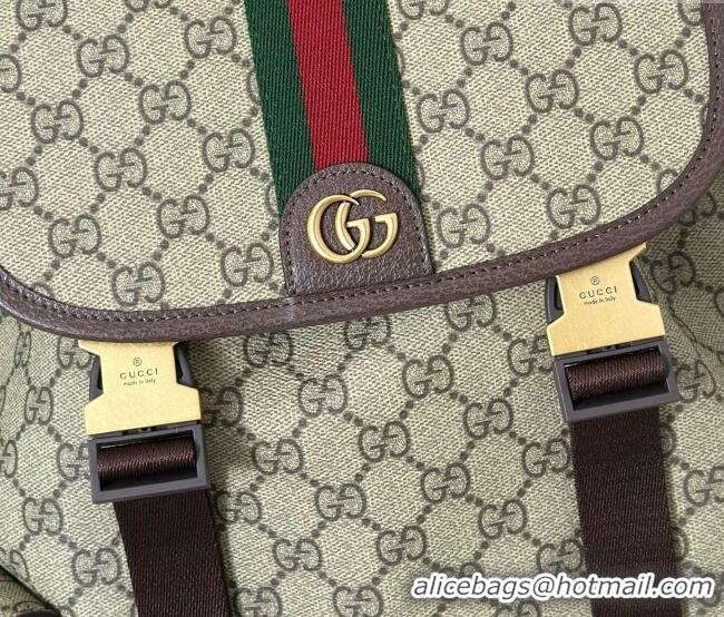 Buy Discount Gucci Mens Ophidia large backpack bag 839110 Beige/Brown 2026