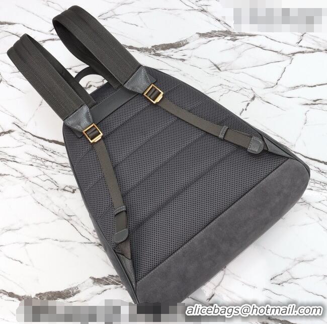 Best Quality Gucci Mens Ophidia Suede medium backpack bag 834466 Grey 2026