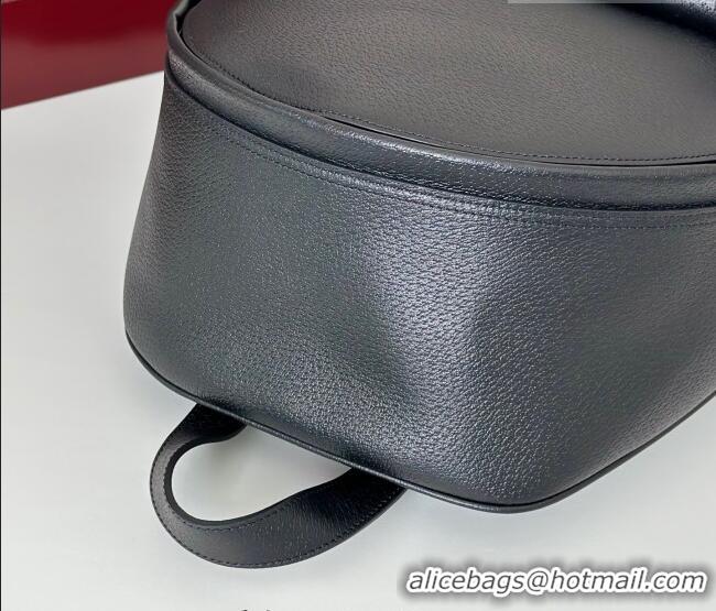 Top Quality Gucci Mens Ophidia Leather medium backpack bag 834466 Black 2025