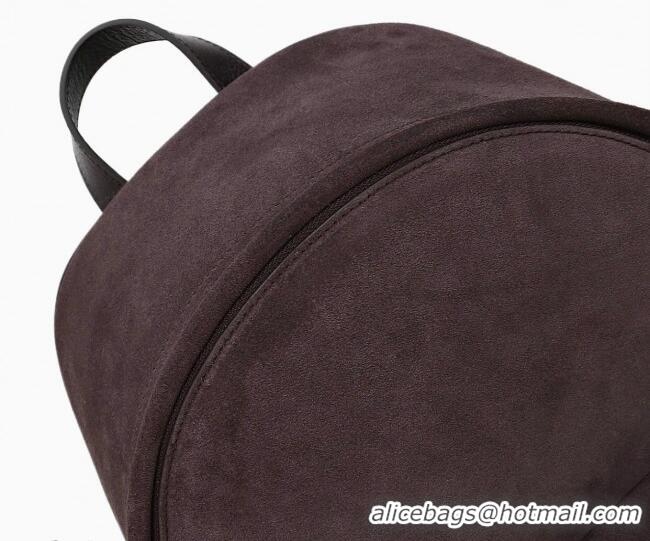 Top Quality Gucci Mens Ophidia Suede medium backpack bag 834466 Dark Brown 2026