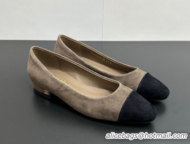 Good Product Chanel Suede Slingbacks Flat Taupe CH122405 2026