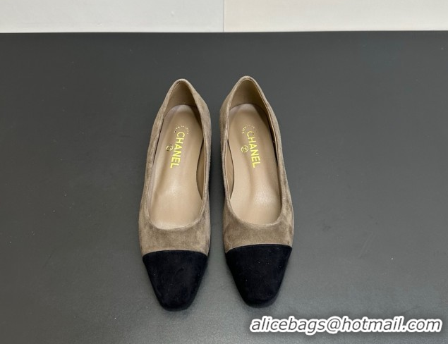 Good Product Chanel Suede Slingbacks Flat Taupe CH122405 2026