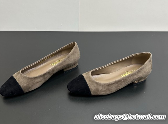 Good Product Chanel Suede Slingbacks Flat Taupe CH122405 2026