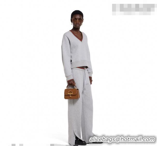 Famous Brand Gucci Siena Leather small top handle bag with Half Horsebit 855536 White 2026