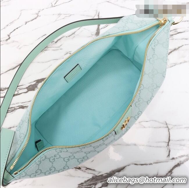 Best Price Gucci Vanity medium top handle bag in GG Canvas 857799 Icy Blue 2026