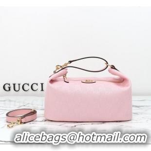 Good Taste Gucci Vanity medium top handle bag in GG Canvas 857799 Pink 2026