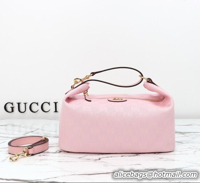 Good Taste Gucci Vanity medium top handle bag in GG Canvas 857799 Pink 2026