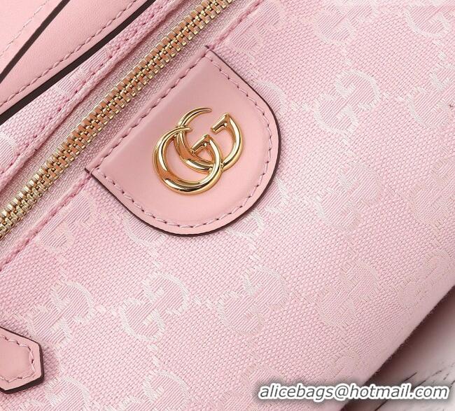 Good Taste Gucci Vanity medium top handle bag in GG Canvas 857799 Pink 2026