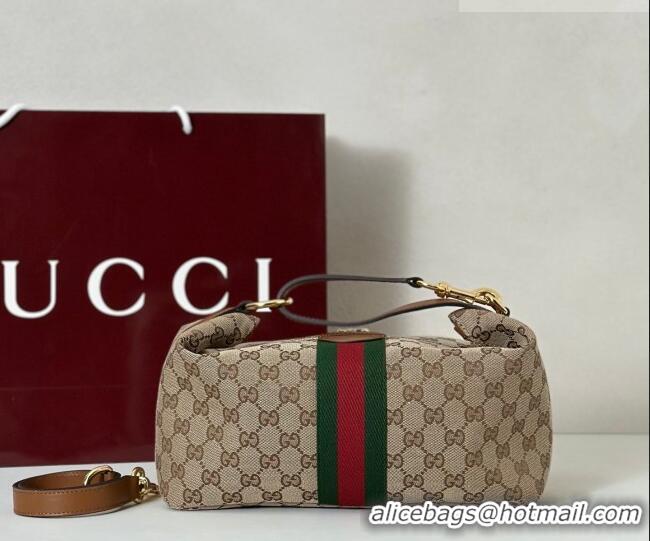 Luxury Discount Gucci Vanity medium top handle bag in GG Canvas 857799 Beige 2026