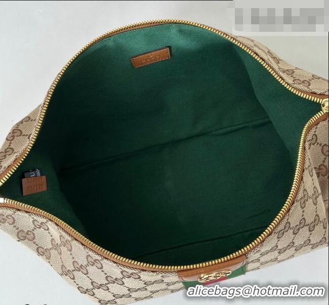 Luxury Discount Gucci Vanity medium top handle bag in GG Canvas 857799 Beige 2026