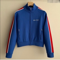 Buy Cheap Miu Miu Jacket MM122524 Blue/Red 2025