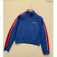 Buy Cheap Miu Miu Jacket MM122524 Blue/Red 2025