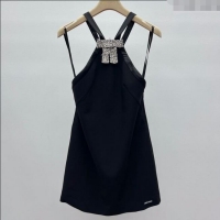 Good Product Miu Miu Dress MM122527 Black/Strass 2025