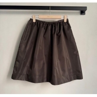 Buy Discount Miu Miu Mini Skirt Vintage MM122528 Brown 2025