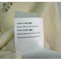 ​Discount Miu Miu Wool Cardigan with Strass and Cardigan MM122529 White 2025