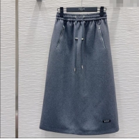 Super Quality Prada Skirt PR122601 Grey 2025