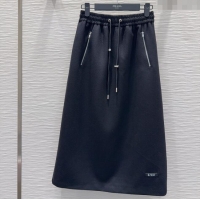 Luxury Cheap Prada Skirt PR122601 Black 2025