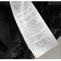 Buy Fashionable Gucci GG Strass Dress GG122605 Black/Gold 2025