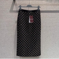 Big Discount Gucci GG Strass Polo Shirt GG122605 Black/Gold 2025