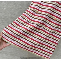 Most Popular Chanel Striped Dress CH122607 Pink 2025