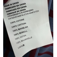 Grade Design Prada Cotton Striped T-Shirt PR122610 Purple 2025