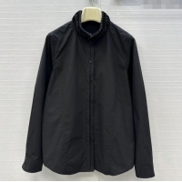 Buy Promotional Alaia Cotton Shirt AL122611 Black 2025