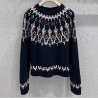Best Product Loewe Wool Sweater LW122702 Black 2025