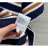 Buy Cheapest Chanel Cotton Striped Polo T-Shirt CH122705 Blue 2025