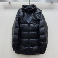 Big Discount Prada Down Jacket PR122704 Black 2025