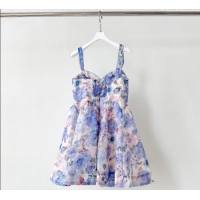 Good Taste Linen and Silk Dress 1227004 Blue 2025