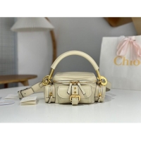 Promotional Chloe Small Camera Bag in Shiny Leather W0653 Beige 2024