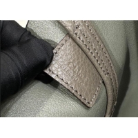 Famous Brand Chloe Medium Spin Tote Bag in Grained Leather 1120 Grey 2025