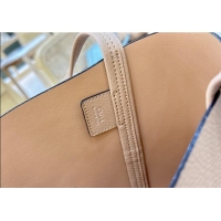 Top Grade Chloe Medium Spin Tote Bag in Grained Leather 1120 Beige 2025