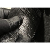 Luxury Discount Chloe Small Spin Tote Bag in Grained Leather 1120 Black 2025