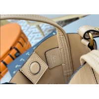 Famous Brand Chloe Small Spin Tote Bag in Grained Leather 1120 Beige 2025