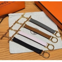 Discount Design Hermes Croisiere Simple Tour bracelet in Chaine d'Ancre and Leather HS010401 2025