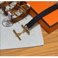 Discount Design Hermes Croisiere Simple Tour bracelet in Chaine d'Ancre and Leather HS010401 2025