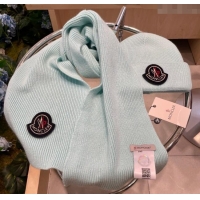 Good Looking Moncler Knit Hat and Scarf Set ML010514 Light Blue 2026 