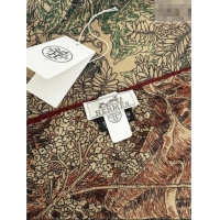 Pretty Style Hermes Cashmere Silk Shawl Scarf 140x140cm H1521 Brown 2026 Top