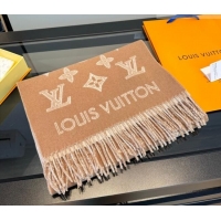 Buy Fashionable Louis Vuitton Cashmere Wool Long Scarf 40x180cm LV010604 Beige 2026